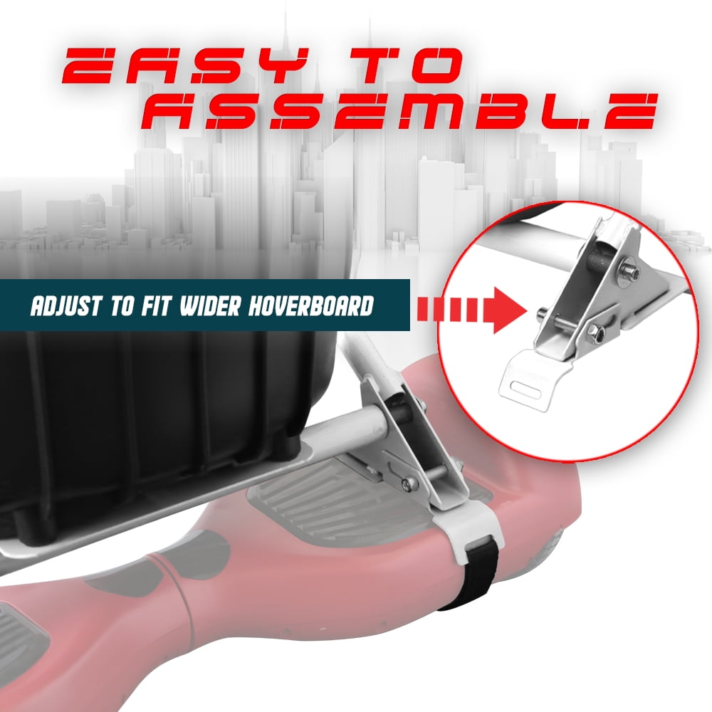 BornTech Adjustable HoverKart Go Cart HoverCart Hover Cart Seat For Hoverboard Electric self-stabilizing Scooter