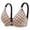 Black, variant on Bras for Women with Floral Polka Dot Print, Comfortable Womens Bras with Adjustable Straps and Triangle Cups, Sexy Daily Lingerie, Stylish Support Sweet Soft Bra
