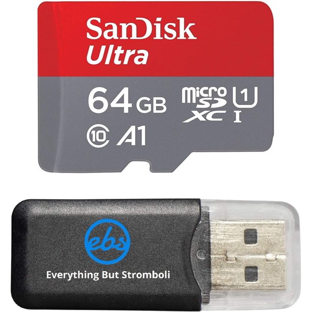 Sandisk Ultra 64gb Microsdxc Memory Card Works With Lg G4 Smartphone Formatted For High Speed Recording Uhs 1 Class 10 Certified 48mb Sec Everything But Stromboli Tm Microsd Memory Card R