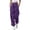 Purple, variant on NinXxx Women's Bottom Sweatpants Joggers High Waisted Yoga Pants with PocketsPurple S