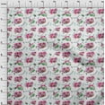 thumbnail image 3 of oneOone Polyester Lycra Dark Pink Fabric Glass|Van & Camera Travel Sewing Craft Projects Fabric Prints By Yard 56 Inch Wide, 3 of 4
