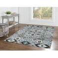 thumbnail image 5 of Linon Home Decor Elixir Area Rug Collection, Gray and Cream, 5' x 7'6", 5 of 5