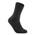 thumbnail image 3 of Lian LifeStyle Gorgeous Big Girl's Women's 4 Pairs Wool Blend Crew Socks.Durable & Breathable Sleep, Hiking and Camping Socks Size 6-9 FS03(Random Color), 3 of 4