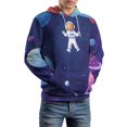 thumbnail image 5 of Cartoon Space Astronaut Planet (18)-1 3d Sweatshirts Hoodie Fashion Casual Personality Men's Women Street Hoodie Pullovers Long Sleeve Comfortable Top, 5 of 6