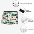 thumbnail image 4 of Disketp Back To School A Men's Boxer Briefs,Soft and Breathable Cotton Underwear with ComfortFlex Waistband, 4 of 7
