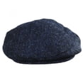 thumbnail image 2 of Ardmore Harris Tweed Wool Ivy Cap - S  - Blue, 2 of 4