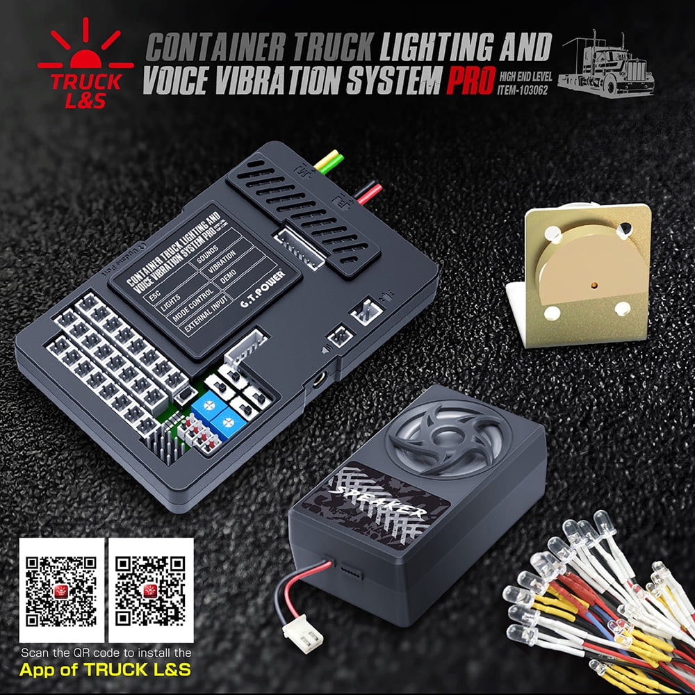 gt power truck light and sound