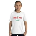 thumbnail image 5 of Christmas North Pole University Crewneck T Shirts Boy Girl Brisco Brands S, 5 of 6