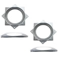 thumbnail image 1 of 2 Pcs 6 Inch Turntable Bearings Turntable Turntable Square Rotating Bearing Plate Hardware Swivel Plate, for Swivel Plate,Corner Cabinet,Revolving Shelve in Kitchen, 1 of 5