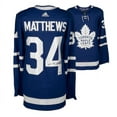 thumbnail image 1 of Auston Matthews Chandail de Hockey Authentique Bleu Toronto Signé, 1 of 1
