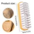 thumbnail image 2 of 1 Pcs Rubber Shoe Brush, Suede Shoe Brush and Eraser, Soft Suede Shoe Brush Cleaner, Suitable for Shoes, Bags, Coats, Wallets, Sofas, Removes Stains, 2 of 8