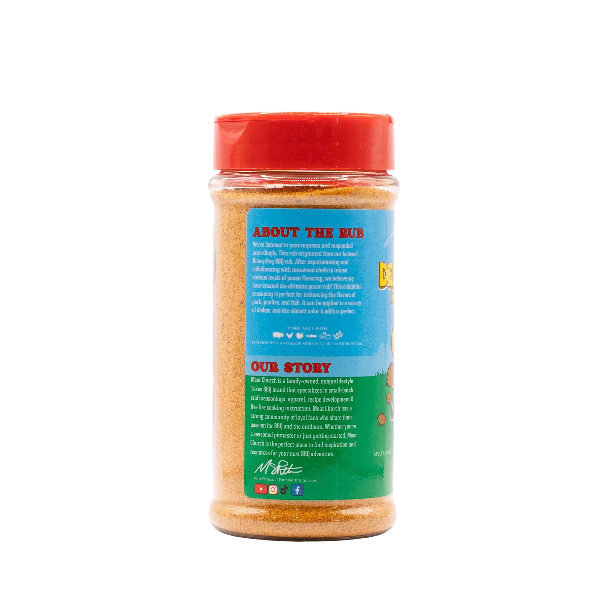 Meat Church Deez Nuts Honey Pecan BBQ Rub