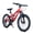 Red, variant on 20 Inch Mountain Bike, 7-Speed Dual Suspension Bicycle with Steel Frame, Front & Rear V-Brakes, Adjustable Seat & Twist Shifter