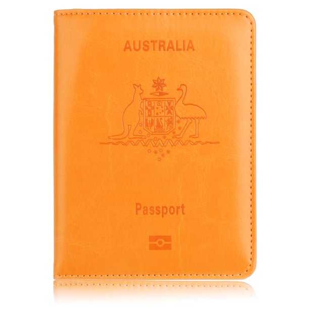 Funda protectora antimagnética para pasaporte, de piel sintética, para pasaporte, tarjetero, tarjetero