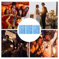 thumbnail image 5 of Unique Bargains 3 Pcs Luminous Fake Tattoos Temporary Tatto for Adult Fluorescent Blue, 5 of 5