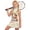 Light Yellow, variant on Girls Tennis Dress Sleeveless 1/4 Zip Athletic Pickleball Dresses with Pockets Workout Running Golf Outfits 4-15Y,Athletic Tennis Girls Dress 2T