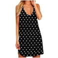 thumbnail image 4 of Cadeaux de la Fête des Mères, Kcavykas Robe Maxi Bohème, Robe Femme Dos Ouvert Sans Manches Décontractée Ample en Maille Ajourée, 4 of 8