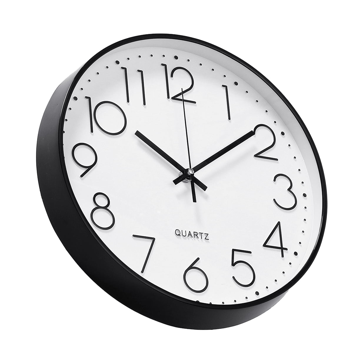 12'' Morden Wall Clock Nonticking Wall Clock Quartz Movement Wall