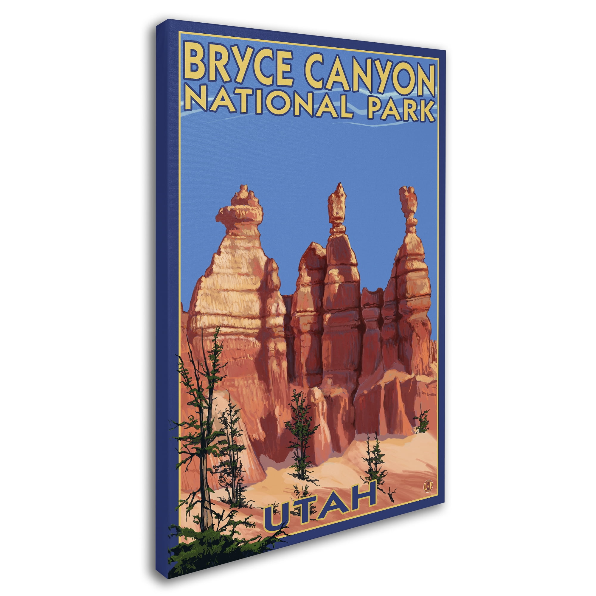 Trademark Fine Art 'Travel Poster 93' Canvas Art by Lantern Press