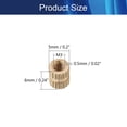 thumbnail image 2 of HUGFEGWE M3x6mm Female Thread Knurled Nuts,Hx5mm OD Brass Threaded Insert Embedment Nuts Hydraulic Welded Joint Injection Molding Assortment Kit for 3D Printing Injection Molding 40PCS CJB91-24968, 2 of 4