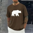 thumbnail image 2 of CYiJun Men's and Big Men's Graphic Tee Summer Cotton T-Shirt,Sizes M-4XL, 2 of 5