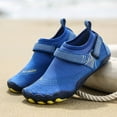 thumbnail image 7 of Entyinea Kids Boys & Girls Water Shoes Sports Aqua Athletic Sneakers Lightweight Sport Fast Dry Shoes(Toddler/Little Kid/Big Kid) Blue for 16, 7 of 7