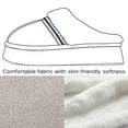 thumbnail image 3 of BERANMEY Slippers for Women Scuff Memory Foam Fuzzy Faux Fur House Slippers Bedroom Non-slip Warm Fluffy Plush Womens Slippers Unisex Slip on Anti-Skid Sole Slides, 3 of 9