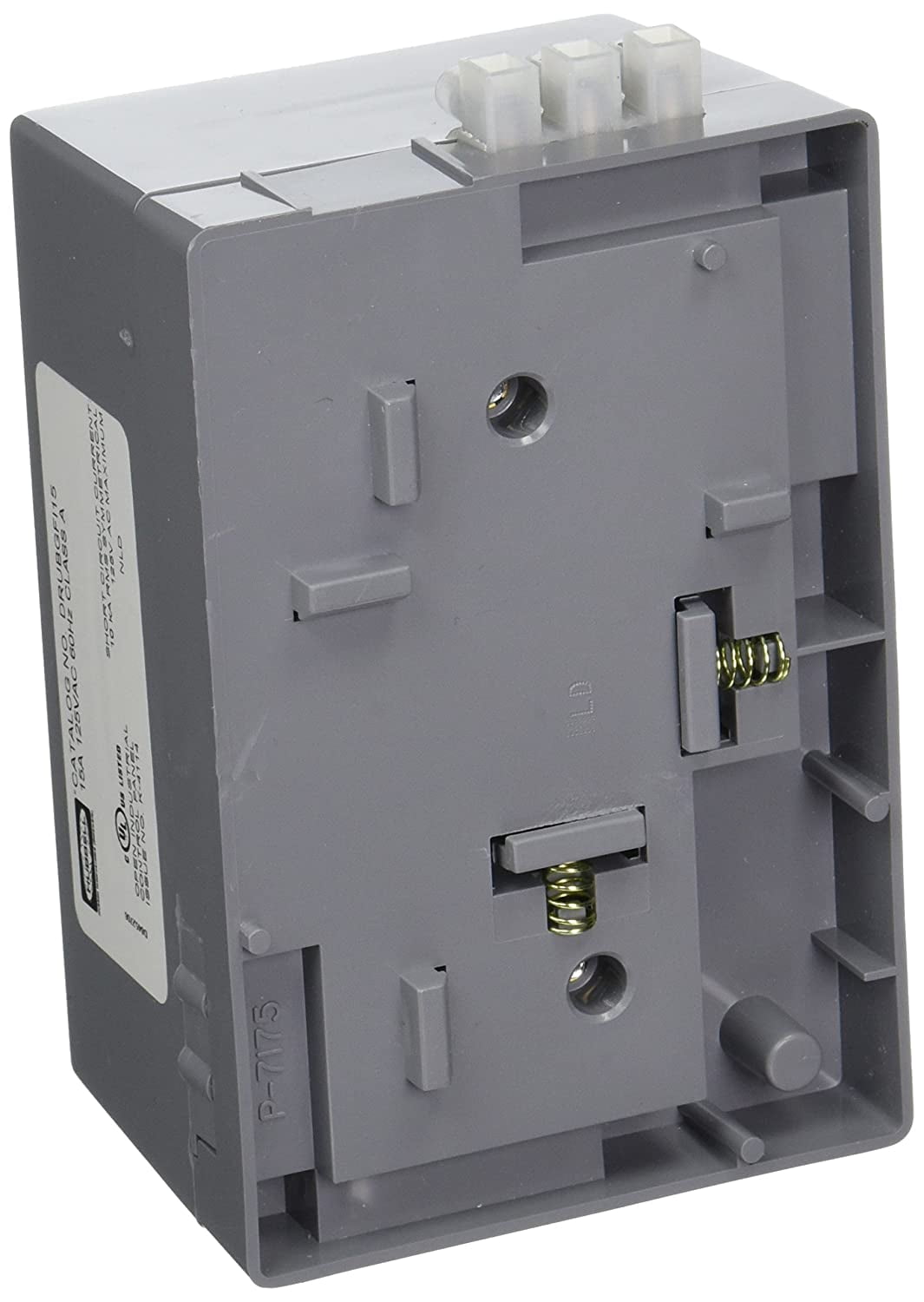 GFCI Receptacle, 15A, 125VAC, 5-15R, Gray DRUBGFI15