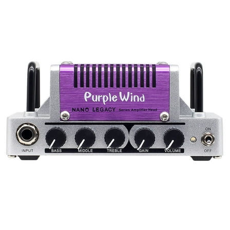 Hotone Purple Wind 5W Compact Guitar Amplifier Head with 3-Band EQ