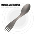 thumbnail image 4 of FAGINEY Spoon Fork Combo, Camping Utensil, 2 In 1 For Household Use Camping Travel, 4 of 8