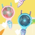 thumbnail image 2 of XGFHYJEH Hand Held Fan, Mini Fan Handheld, Hand Held Fan Rechargeable, Portable Folding Hand Held Cooling Fan, 2 of 6