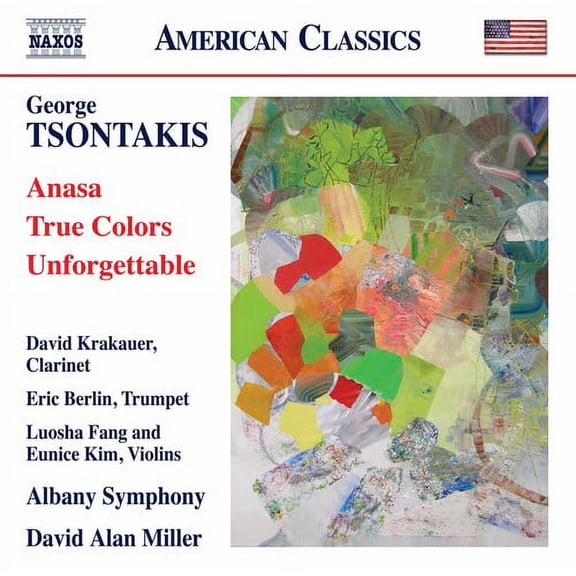 Tsontakis / Krakauer / Miller - Anasa True Colors & Unforgettable - Music & Performance - CD