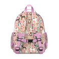 thumbnail image 3 of Boston Terrier Dog and Flower Florals Backpack for School,Cute School Bag,Schoolbag with Adjustable Shoulder Straps & Padded Back,15.25"x11.5"x5.25", 3 of 6