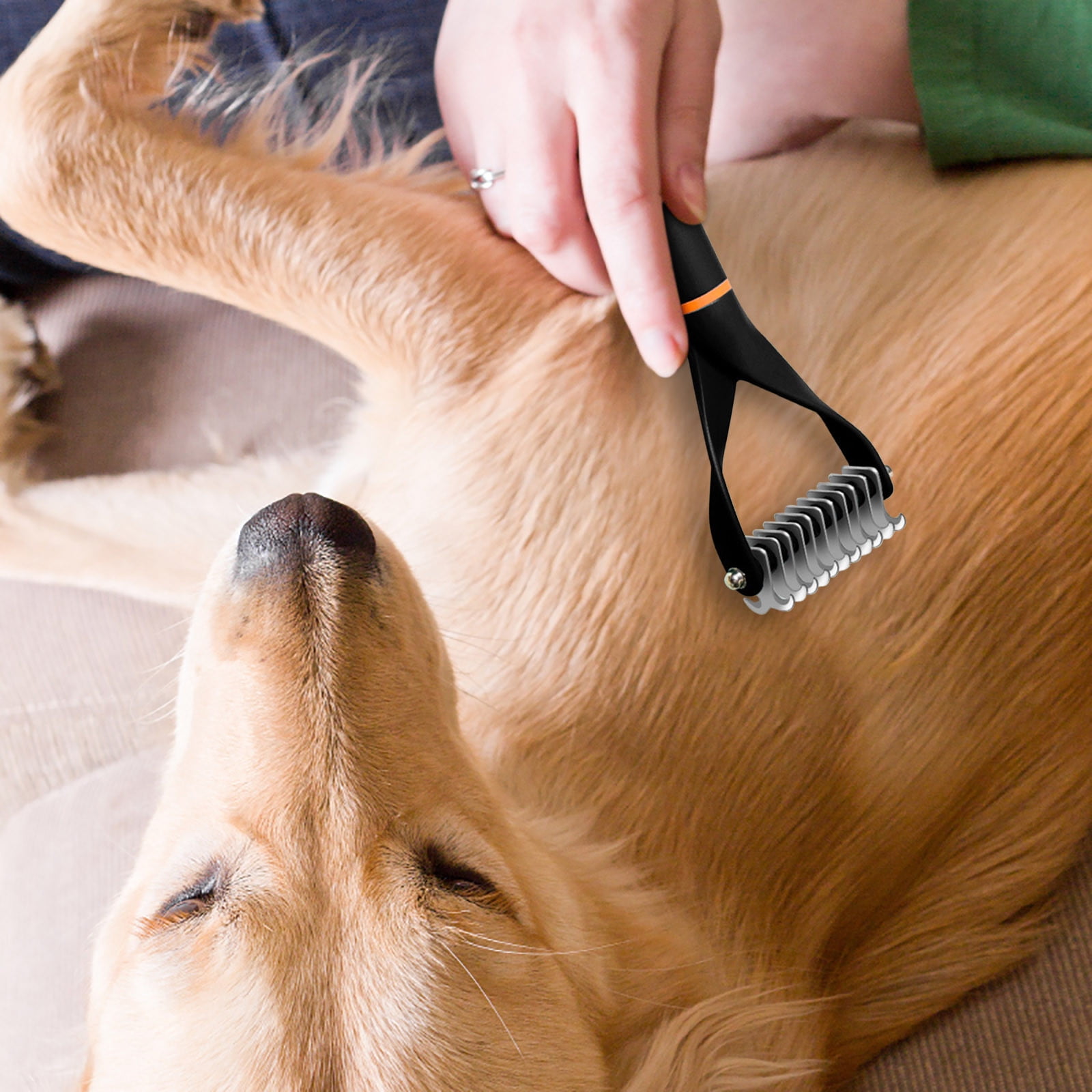 7Pcs Pet Knotting Comb Portable Cat Dematting Combs Hair Removal Dog Hair Grooming Tool With
