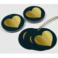 thumbnail image 4 of Inkdotpot Real Gold Foil Made With Love Wedding Tags Favor Hang Paper Tags 100 Pieces, 4 of 6