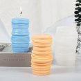 thumbnail image 2 of Cylindrical Shaped Silicone Soap Molds Candle Mould Handmade Ornaments Resin Casting Moulds Gift for Hand-Making Lover, 2 of 4