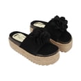 thumbnail image 1 of Sandalia Plataforma Yute Para Mujer Negro Con Flor Platonia MIRANDA-05-NEGRO, 1 of 5