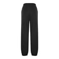 thumbnail image 4 of Sweatpants for Women Women's Athletic Running Pants Lightweight Winter Workout Joggers Quick Dry Gym Long Sweatpants Pant Track Training Black,S, 4 of 9