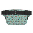 thumbnail image 3 of Easygdp winter ski Dachshund Fanny Packs para Mujeres y Hombres, Bolsa de Cinturón, Bolsos de Cruz para Trabajo/Correr/Senderismo, 3 of 9