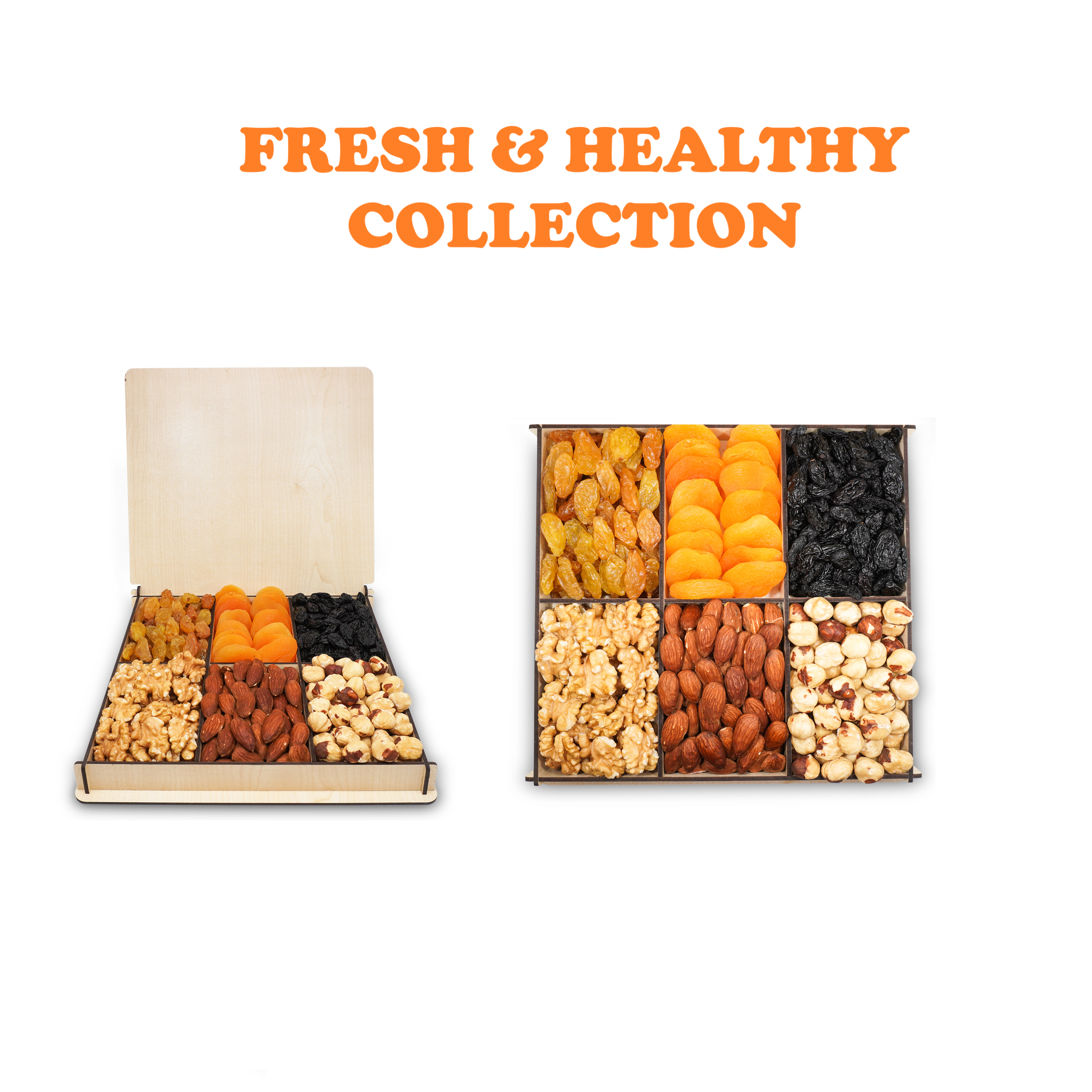Christmas Nuts Fruit Gift, Business Customer Boxes, Gourmet Food, Holiday, Secret Garden's