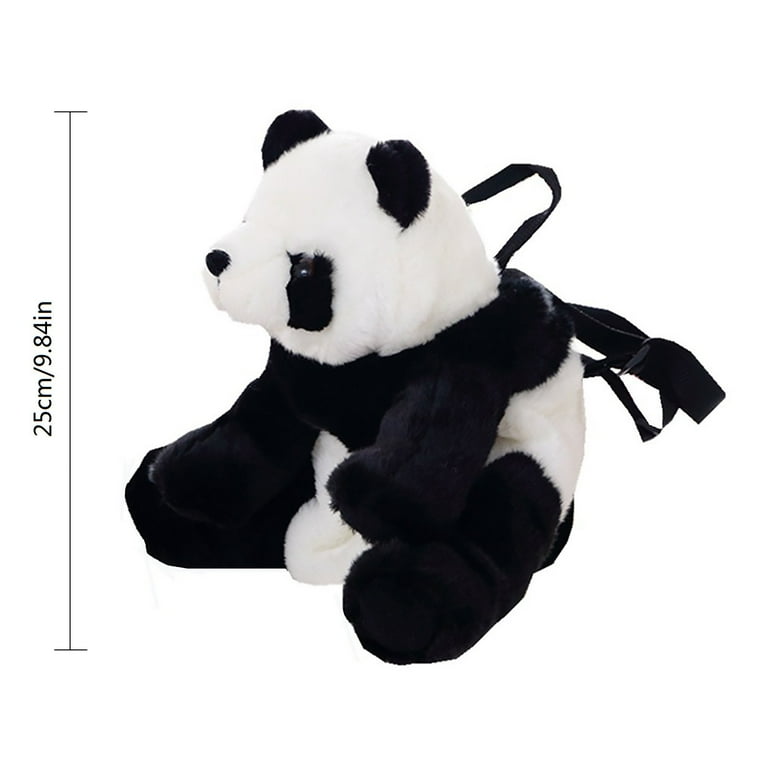 QISIWOLE Plush Toy Cute Panda Backpack Children Backpack Children Birthday Gift Deals