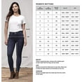 thumbnail image 4 of Levi’s Women’s 710 Super Skinny Jeans, Indigo, 26 (US 2) R, 4 of 4
