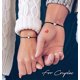 thumbnail image 3 of Pulsera Corazón A Juego Pareja Pulseras De La Amistad Madre Hija, 3 of 5