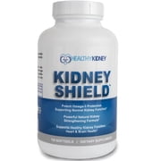 Healthy Kidney Kidney Shield: Kidney Detox Supplement plus Vitamins, Supports Kidney Health, 120 ct.