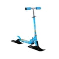 thumbnail image 3 of Colaxi Trottinette de Neige pour Enfants Trottinette à 2 Roues pour Enfant Trottinette d'Extérieur avec Béquille Trottinette Légère d'Entraînement à l'Équilibre Ski Planche à Roulettes Traîneau Bleu, 3 of 8