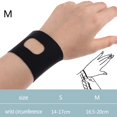 thumbnail image 1 of Muñequera deportiva fina ajustable portátil para Yoga, protección contra esguinces para Fitness, dolor suave, TFCC, lesión por desgarro Gao Jinjia LED, 1 of 2