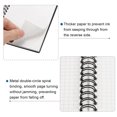 thumbnail image 4 of Unique Bargains A4 Top Spiral Graph Notebook 80 Sheets Grid Paper Hardcover Memo Pad, Black, 4 of 5