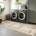 thumbnail image 2 of Hasoo 2' x 6' Runner Rugs for Hallways Non Slip Kitchen Rug Enteryway Indoor Mats, Light Brown, 2 of 6