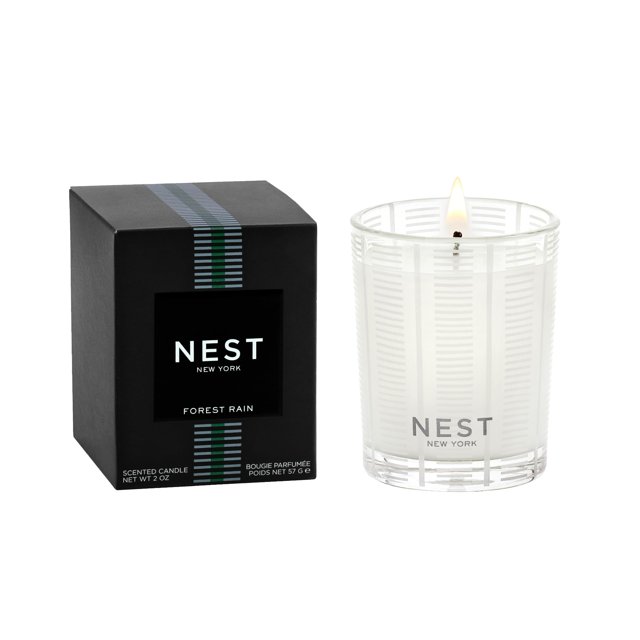 Valotivo con aroma a lluvia forestal de Nueva York, 60 ml, de Candle NEST