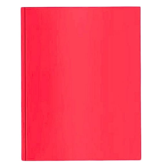 Two Pocket Folder with Prongs – Durable Poly Folders: 1CT